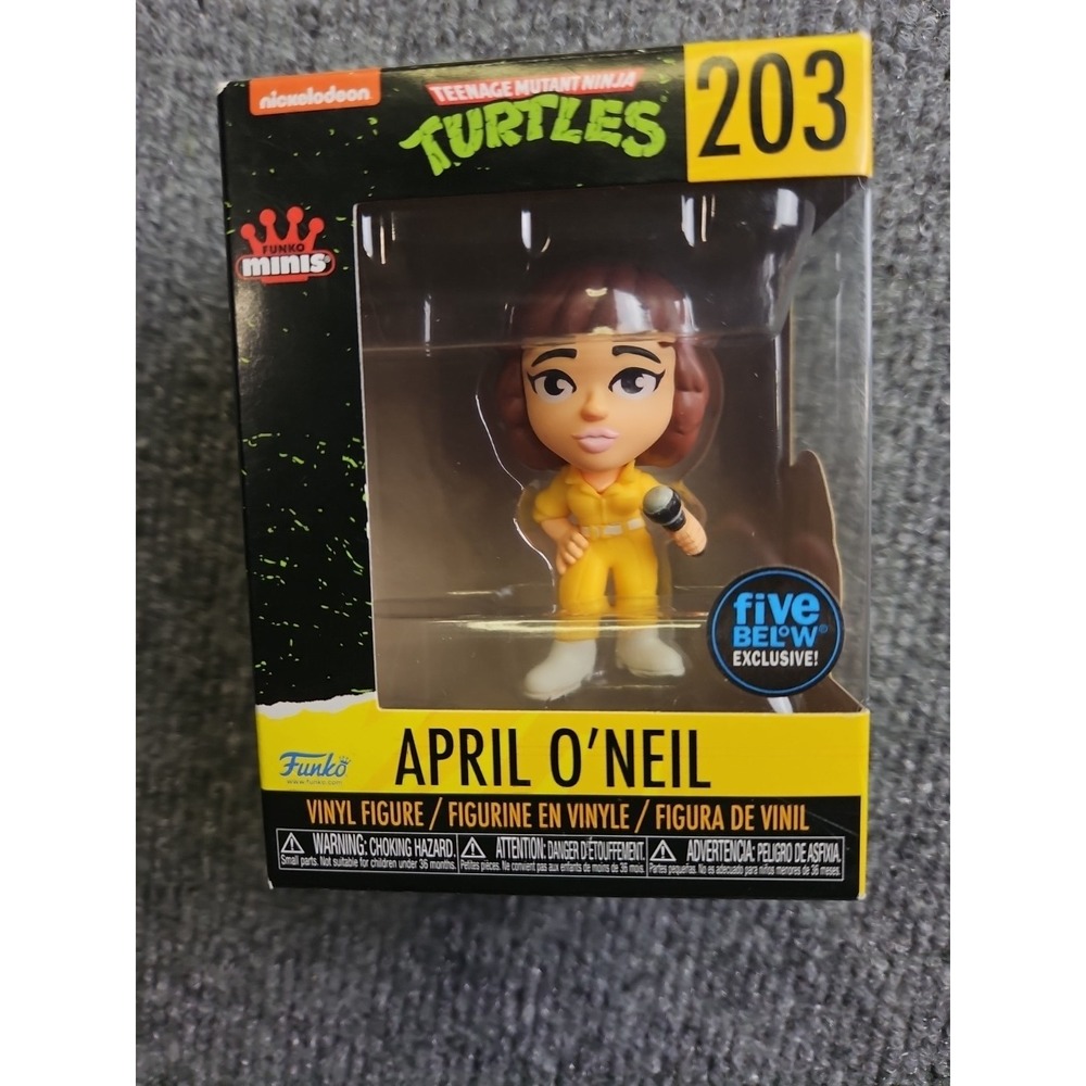 April O' Neil #203 Vinyl Figure TMNT Teenage Mutant Ninja Turtles Funko Minis(B)